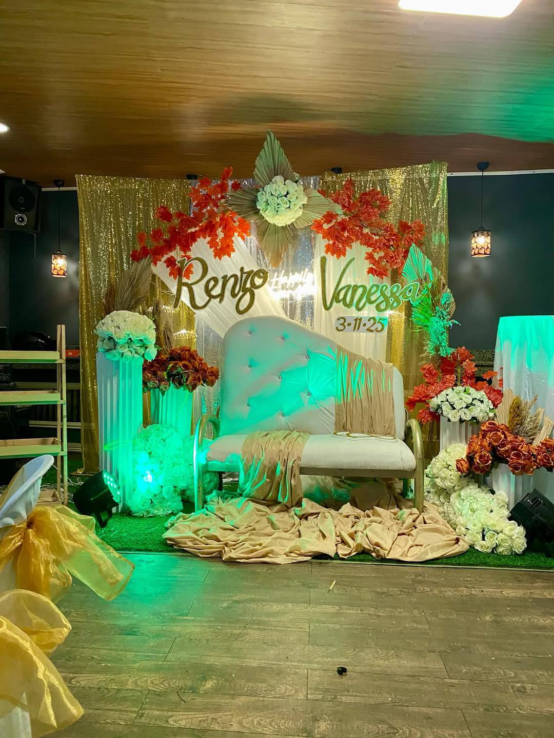 Outdoor Wedding Setup